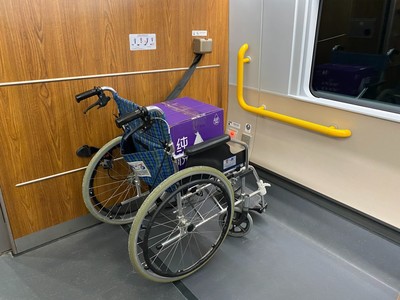 記者體驗京張高鐵無障礙設施 關懷從車門處開始